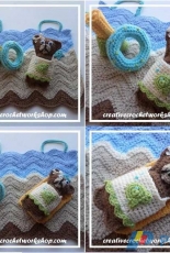 Creative Crochet Workshop - Joanita Theron - Teddy Bear in a Pocket Beach Time - Free