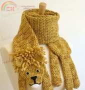 Bees knees knitting- Lion Scarf