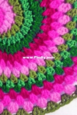 Pinky Roo - Del Carmen - Rainbow Spiral Baby Blanket