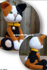 Danis Creaties - Danielle Eveleens - Mini Cat Pip - Dutch