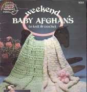 American School of Needlework 1051 Weekend Baby Afghans to Knit & Crochet by Jean Leinhauser and Rita Weiss 1987