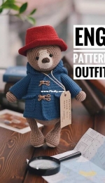 Kru Toys  - Kseniya Krupskaya - Outfit blue raincoat and red hat