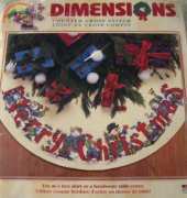 Dimensions 8716 - Celebrating Snowmen Tree Skirt XSD