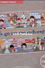 The Frosted Pumpkin Stitchery - The Pumpkin Passport 2016 XSD