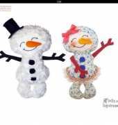 Dolls and Daydreams Snowman Sewing pattern