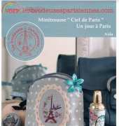 Les Brodeuses Parisiennes LBP - Minitrousse Ciel de Paris