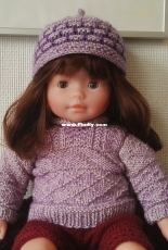 Archipelago sweater for my granddaughters doll