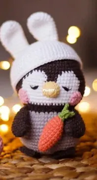 Magic filament - Lysenko Crochet - Tatiana / Tatyana Lysenko - Penguin