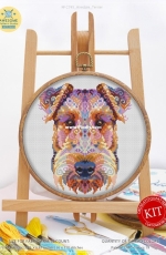 Awesome Pattern Studio - C745 - Airedale Terrier - PCS+XSD