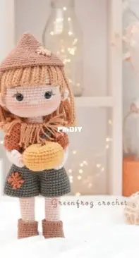 Green Frog Crochet - Thuy Anh - Đặng Thùy Anh - Sami the Scarecrow
