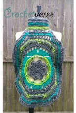 Crochetverse - Stephanie Pokorny - Cold Shoulder Capelet