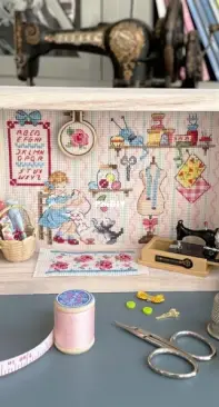 Les Brodeuses Parisiennes LBP - La vitrine Mon atelier miniature