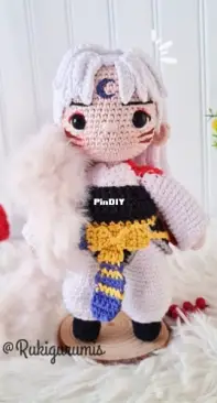 Rukigurumis - Camila Cabalin - Sesshomaru - Spanish