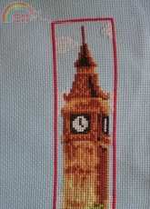 Vervaco 17512 London Bookmark.