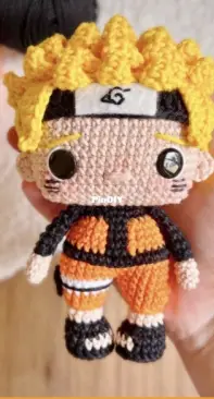 Sakura Haruno (Naturo Clássico) - Amigurumi