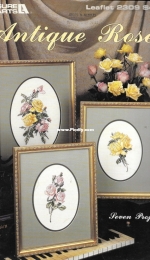 Leisure Arts Leaflet 2309 - Antique Roses