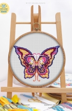 Awesome Pattern Studio C557 - Mandala Butterfly