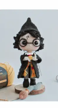 Crochetina - Paulina Cáceres - Harry Potter - Spanish