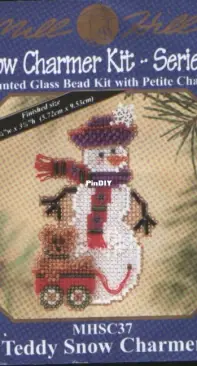 Mill Hill Snow Charmers Series II MHSC37 Teddy Snow Charmer