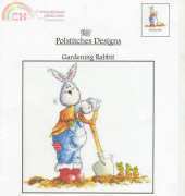 Gardening Rabbit - Polstitches Design HCD004