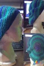 Crochet Slouchy hat
