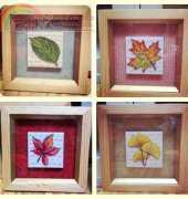 Four (4)  Seasons leaves - LV5738 - 5739 - 5740 - 5741 by lvyinand.com
