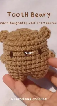 Sparcloud Crochet -  Tsabita Alifa - Tooth Beary - Free