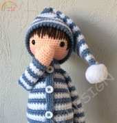 Crejanne Creations - Sven in  Pijamas - English - Translated