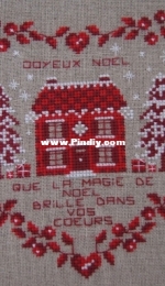 Coeur Rouge de Noël