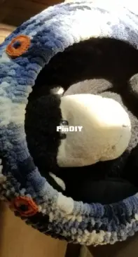 Cat Bed Whale