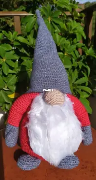 Crocheted  gnome