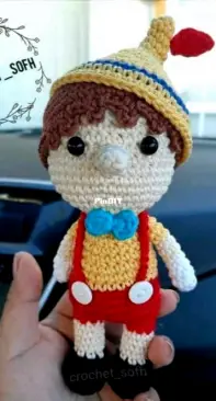 Crochet Sofh - Pinocchio - Pinocho - Spanish - Free