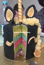 Gâteau anniversaire Licorne