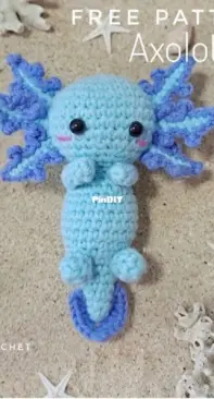 Zan Crochet - Zan Merry - Axolotl - Free