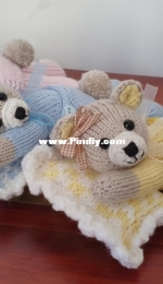 3 Teddy bears " happy dreams "