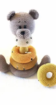 Bear stack toy