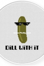 Daily Cross Stitch -  Dill With It