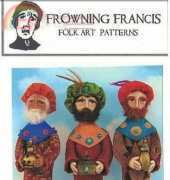 Frowning Francis Folk Art Patterns 1087 Wise Man