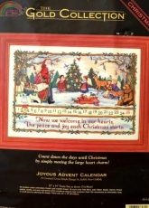 Dimensions - The Gold Collection 8532 Joyous Advent Calendar