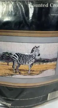 Janlynn 112-76 Zebra by Cathy Livingston XSD
