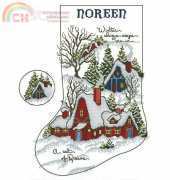 Needle Treasures 2981 Winter Dreams Stocking