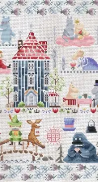 Magic Mill - Morra Design - Eva Stitch - Moomin Trolls by Morra Mårran and Eva Braun