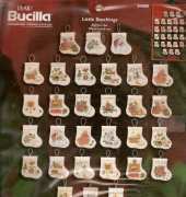 Bucilla 84880 - Little Stockings Ornaments in XSD