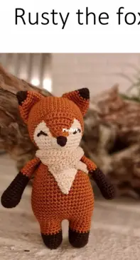 Panda Crocheting - Marthe B Cun - Rusty Fox