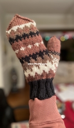 Another Bernie Mitten by Marina Hayes-Free