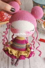 Crochet Confetti Shop - Irina Moilova - Amigurumi Doll