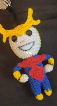 All Might Keychain