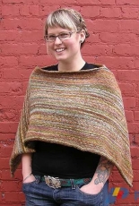 Spincycle Poncho by Kate Burge and Rachel Price - Free