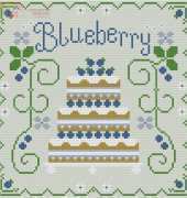 Country Cottage Needleworks CCN Country Cottage Cakes - Blueberry PCS
