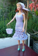 Maguinda Bolsón - Helena dress and bag set for dolls